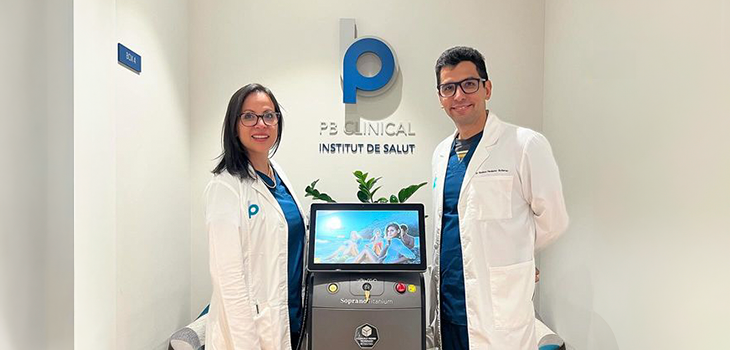 PB Clinical Medicina Estética, nuevo referente de Soprano Titanium en Barcelona 